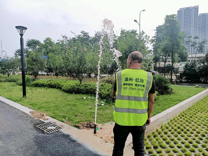 溫州城建集團海綿城市雨水收集項目